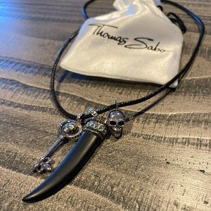 Thomas Sabo Necklace with 3 pendants